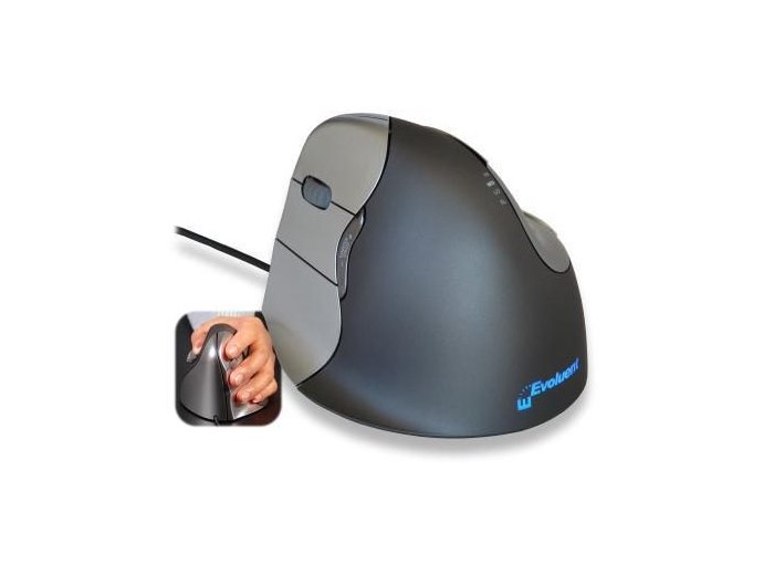 Myszka pionowa Evoluent Vertical Mouse4 dla leworęcznych