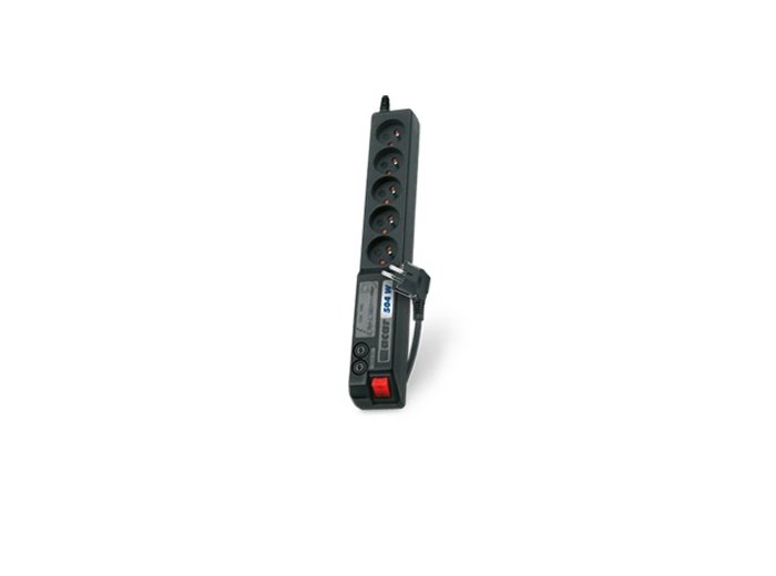 Listwa przeciwprzepięciowa Acar 504WF EMI/RFI (3m ; czarny)