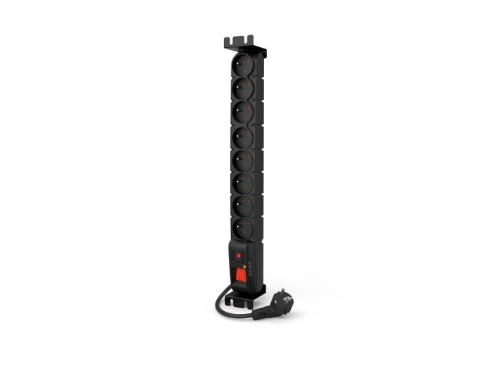 Listwa zasilająca Acar S8 FA RACK (5m ; czarny)