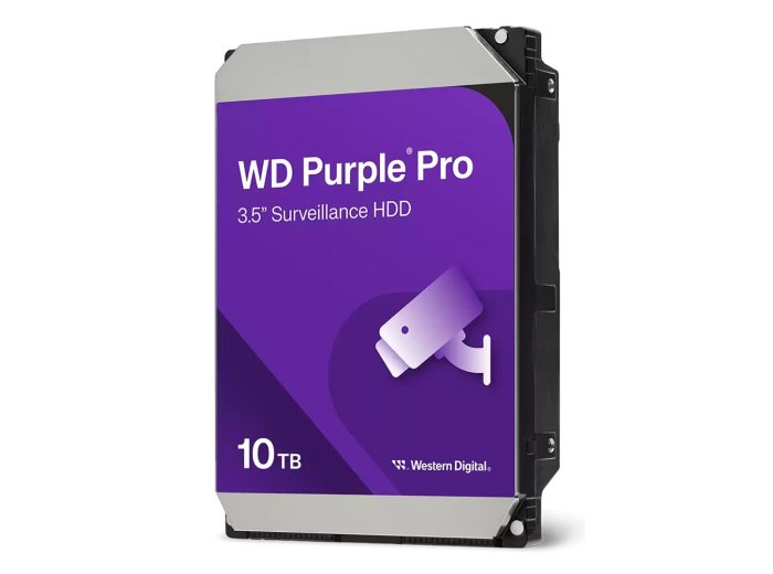 Dysk HDD WD Purple Pro WD102PURP (10 TB ; 3.5"; 256 MB; 7200 obr/min)