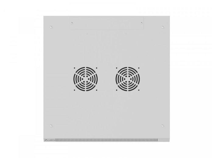 Szafa instalacyjna rack wisząca 19 cali 6U 600x600 szara drzwi perforowane (flat pack)