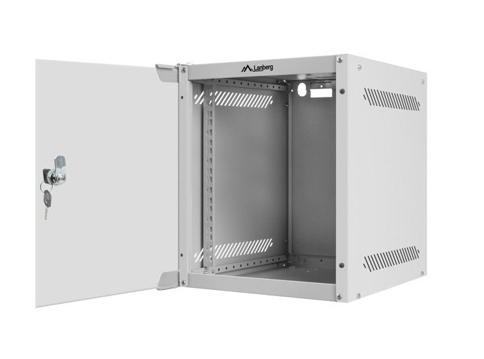 Szafa wisząca 10 cali 6U 280x310mm szara