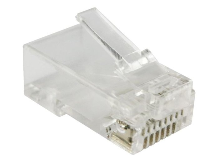 Wtyk przelotowy RJ45 UTP kat.5e (op. 100 szt)