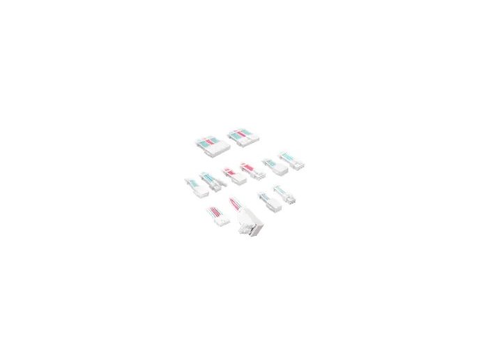 Kolink Core Pro Braided Cable Extension Kit 12V-2x6 Type 2 - Brilliant White/Neon Blue/Pure Pink