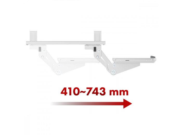 Uchwyt na klawiaturę MC-156 W, max 5kg