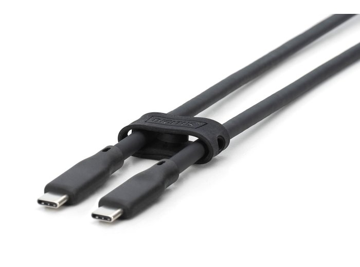 Digitus Kabel silikonowy USB, USB 5 Gb/s, 2 m, czarny