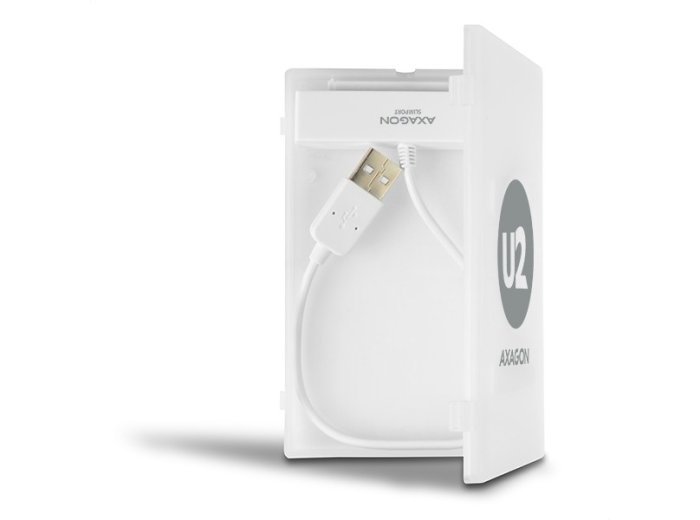 ADSA-1S Adapter USB 2.0 SATA do szybkiego przyłączenia 2.5" SSD/HDD z pudełkiem