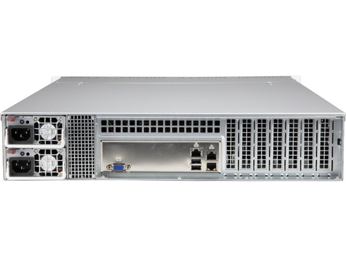 Supermicro CSE-LA25TQC-R609LP zabezpieczenia & uchwyty komputerów Stojak Czarny 600 W