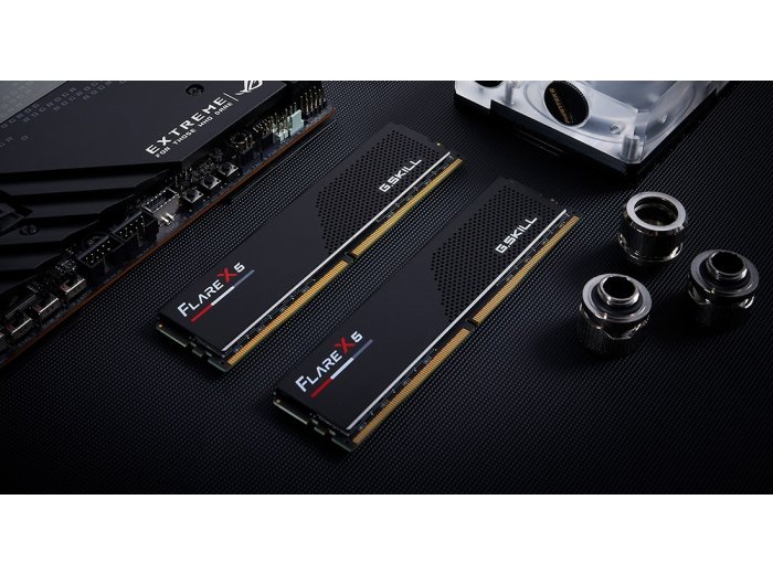 G.SKILL FLARE X5 AMD DDR5 2X48GB 6000MHZ CL30 EXPO BLACK F5-6000J3036F48GX2-FX5