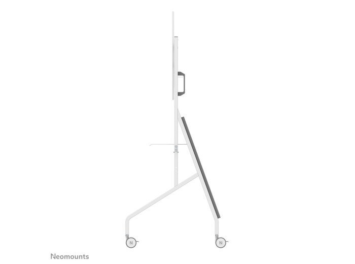 Neomounts FL50-525WH1 Stojak na kółkach do telewizora 139,7 cm (55") - 215,9 cm (85") z regulowaną wysokością Biały