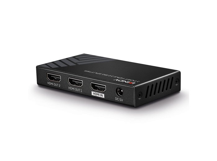 Lindy 38235 rozgałęziacz telewizyjny HDMI 2x HDMI
