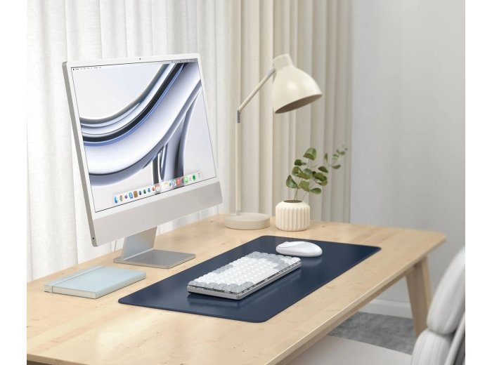 Podkładka na biurko Satechi Premium Desk Mat z wegańskiej skóry (blue)
