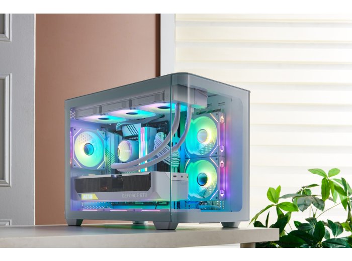 Obudowa FSP Geh Mini S380-WA Micro-ATX/Mini-ITX o.N. White retail
