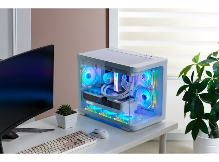 Obudowa FSP Geh Mini S380-WA Micro-ATX/Mini-ITX o.N. White retail