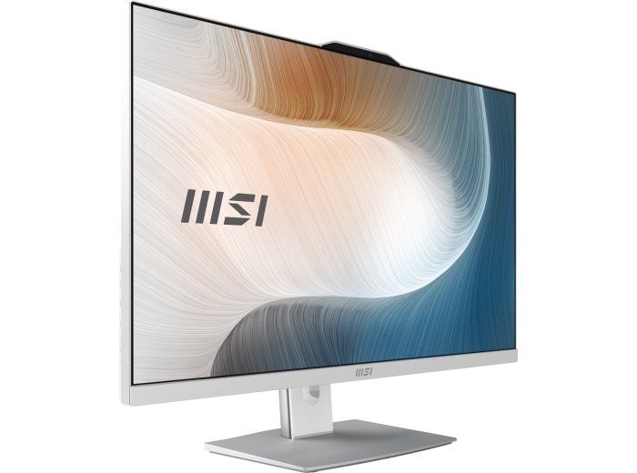 MSI Modern AM272P 1M-1428AT Intel Core 5 120U 68,6 cm (27") 1920 x 1080 px All-in-One PC 16 GB DDR5-SDRAM 512 GB SSD Windows 11 Pro Wi-Fi 6E (802.11ax) Biały