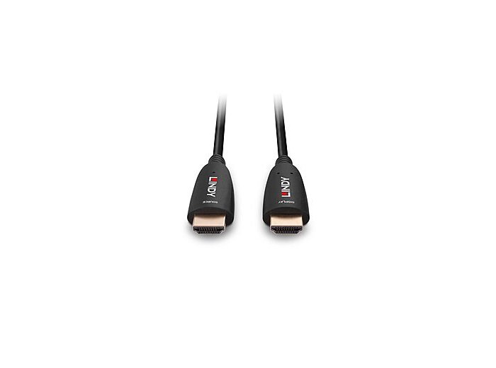 Kabel HDMI hybrydowy światłowodowy Lindy 15m