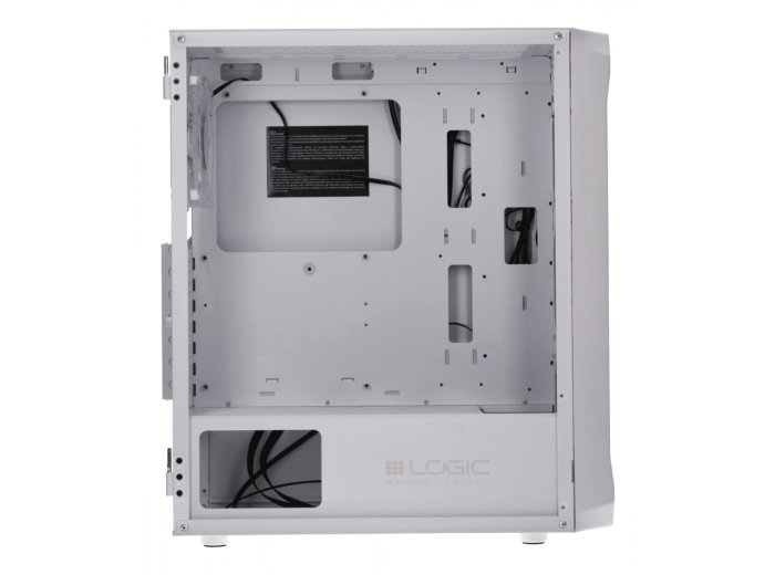 Obudowa Komputerowa Logic Portos ARGB Midi USB 3.0 Biała