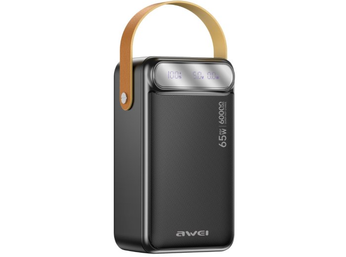 Powerbank 60000mAh 65W PA-82 2xUSB-A/USB-C PD
