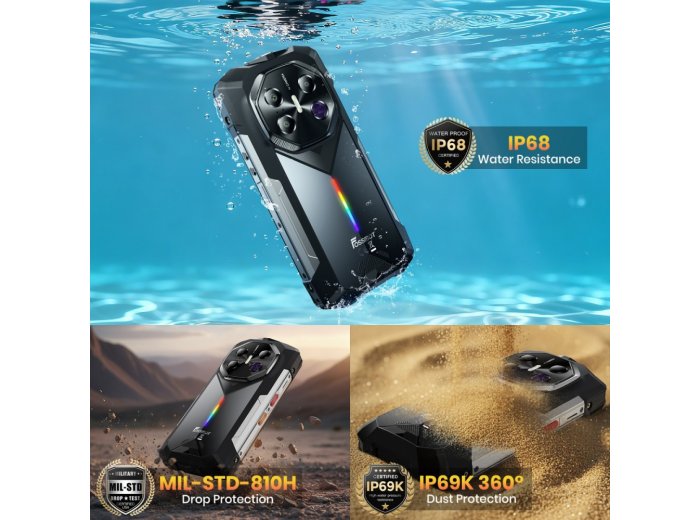 Smartfon F113 gray