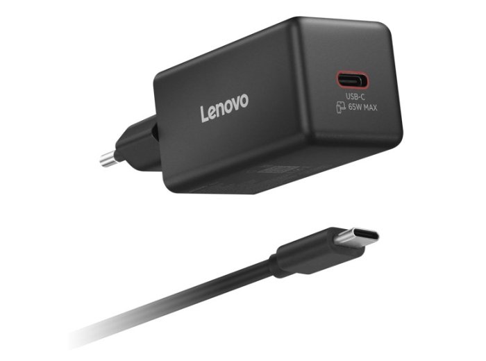 Lenovo G0A665WBEU ładowarka do urządzeń przenośnych Uniwersalne Czarny Prąd przemienny Szybkie ładowanie Wewnętrzna