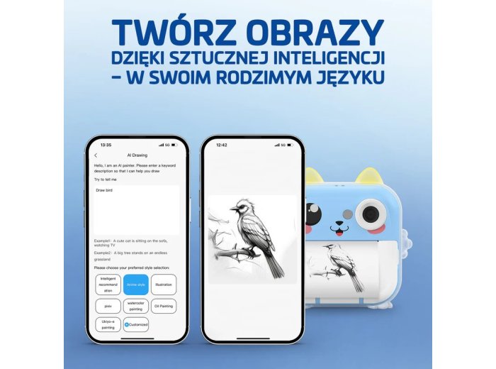 Długopis LAMAX ArtKid1 3D, blue