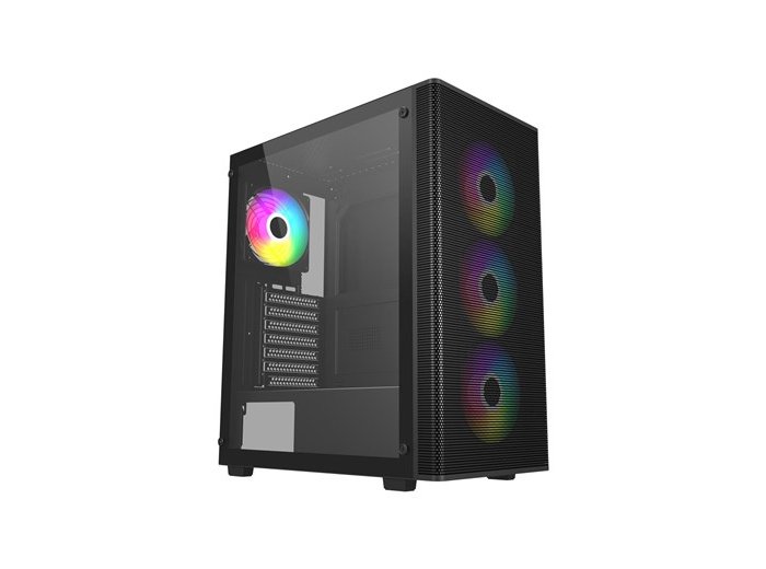FSP M220-BA Midi Tower Czarny