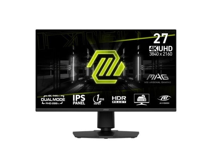 Monitor MAG 275UPD E14 27 cali/LED/UHD/Flat/288Hz/Czarny