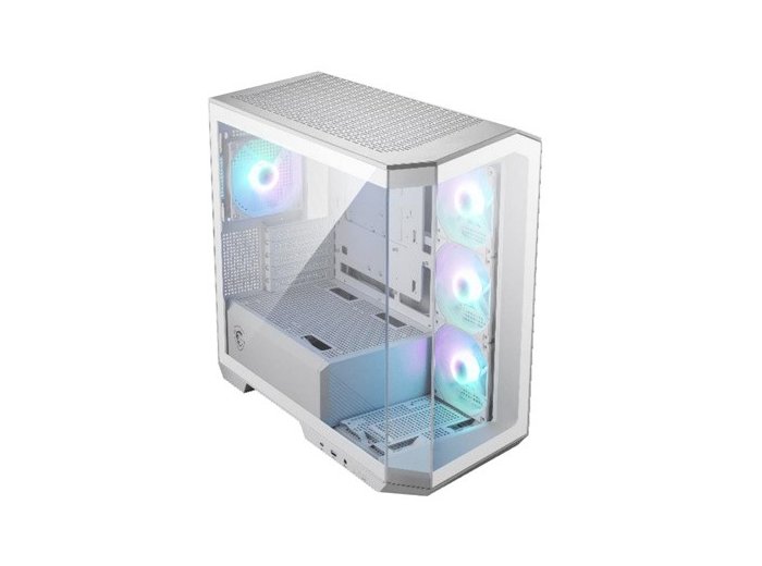 Obudowa MAG PANO M100R PZ WHITE TEMPERED GLASS USB