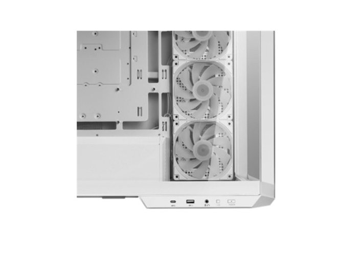 Obudowa MAG PANO M100R PZ WHITE TEMPERED GLASS USB