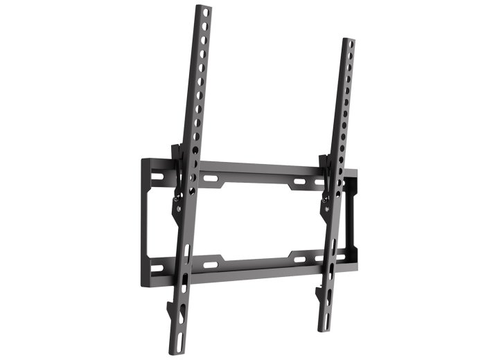 MACLEAN UCHWYT WIESZAK DO TV 32-75'' UCHWYT / WIESZAK DO TV MACLEAN, MAX VESA 400X400, 32-75", DO 45KG, CZARNY, REG. POCHYŁU