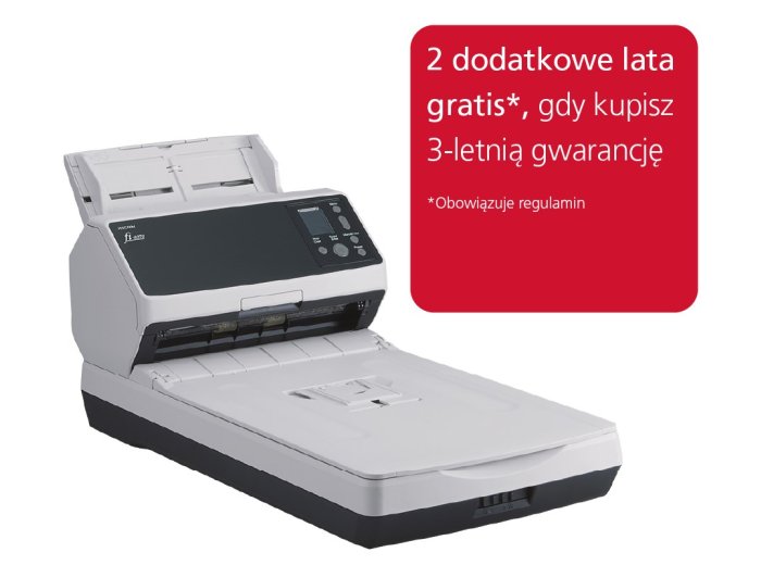 Ricoh fi-8270 ADF+Ręczny skaner pobierający 600 x 600 DPI A4 Czarny, Szary