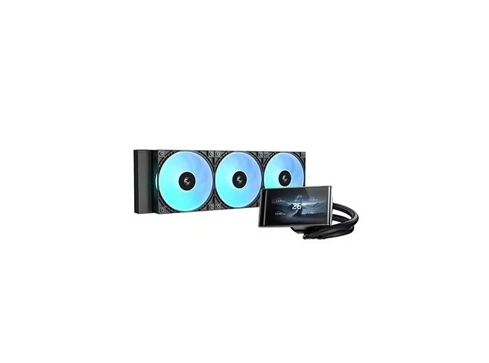 Chłodzenie wodne DeepCool LT360 VISION ARGB, Czarny