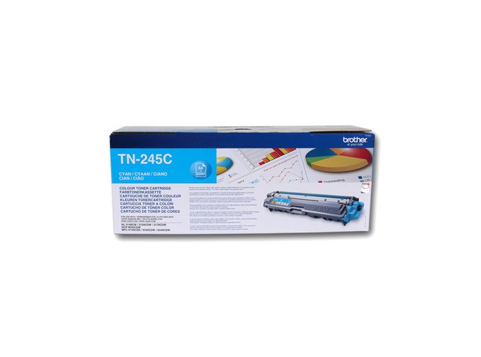 Brother Toner TN-245C Cyan 2.2K