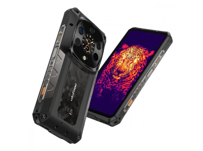 Smartfon Armor 28 Ultra Thermal 5G 16/1TB IP69K czarny