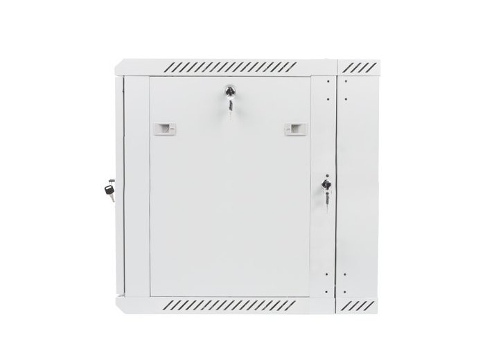 Szafa instalacyjna wisząca dwusekcyjna 19'' 12U 600X600mm szara