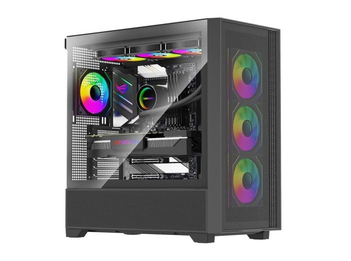 Xilence Xilent Flux Midi Tower Czarny