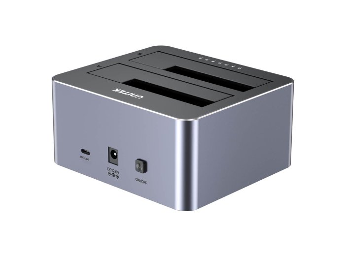 UNITEK STACJA KLONUJĄCA DYSKI 2 X SATA 2,5"/3,5" USB-C 10GBPS
