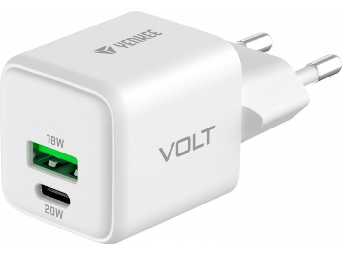 Ładowarka sieciowa USB C/A 20W/18W 3A Power delivery 3.0 QC3.0