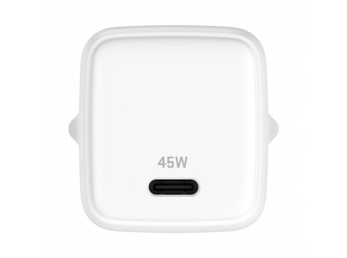 Ładowarka sieciowa USB C 45W 3A Power delivery 3.0 QC3.0 Biała