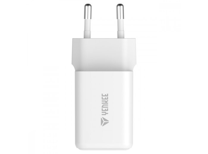 Ładowarka sieciowa USB C 45W 3A Power delivery 3.0 QC3.0 Biała