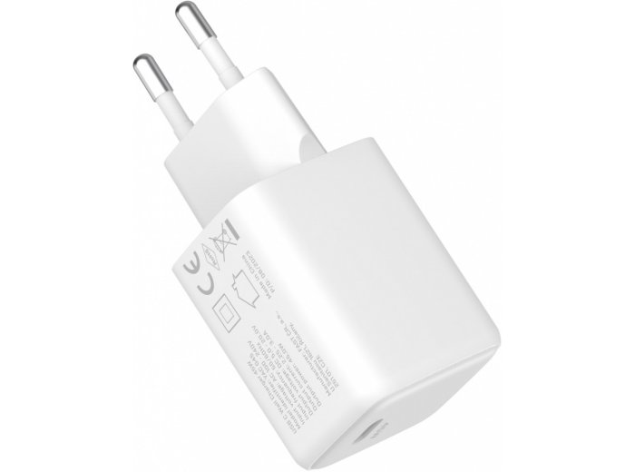 Ładowarka sieciowa USB C 45W 3A Power delivery 3.0 QC3.0 Biała