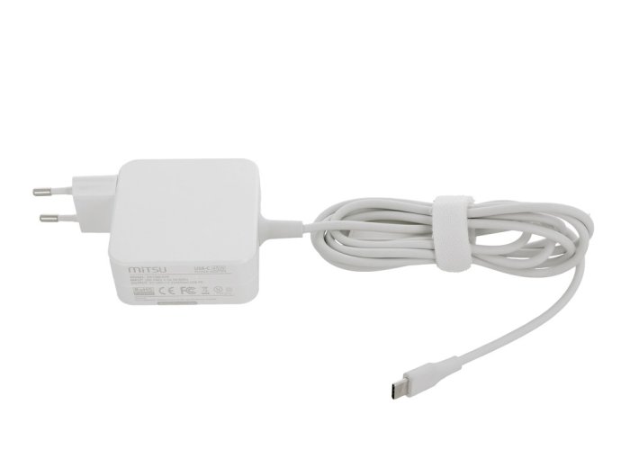 Zasilacz ładowarka do laptopa 45W USB-C 5V-9V-12V-15V/3A, 20V/2.25A PD