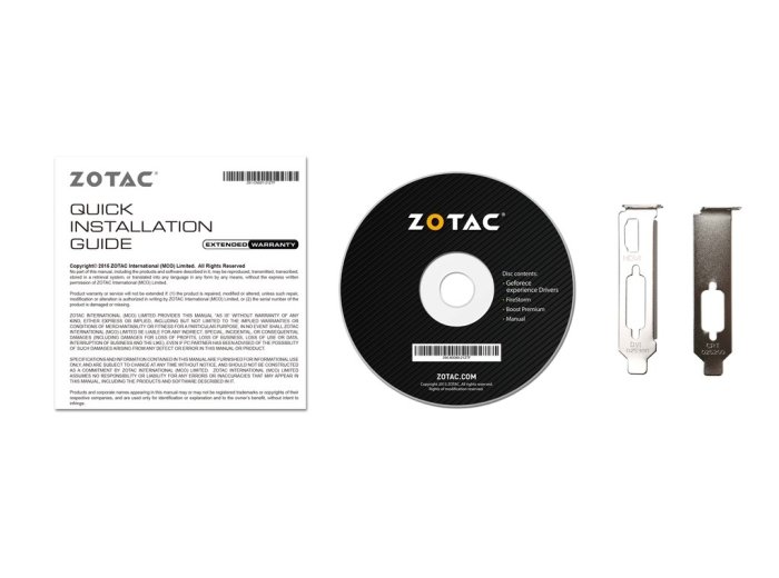 Karta graficzna ZOTAC GeForce GT 710 2GB DDR3
