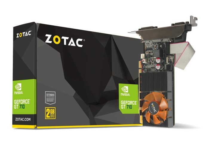 Karta graficzna ZOTAC GeForce GT 710 2GB DDR3