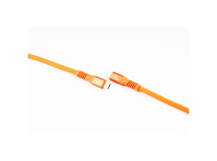 Flexline FL31-77157 kabel USB USB 3.2 Gen 2x2 1,5 m USB C 20 Gbit/s 240 W Pomarańczowy