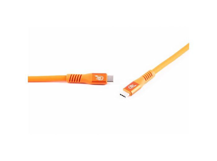 Flexline FL31-77157 kabel USB USB 3.2 Gen 2x2 1,5 m USB C 20 Gbit/s 240 W Pomarańczowy