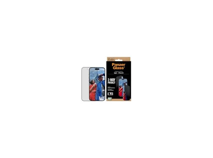 PanzerGlass ® 2-Way Privacy Screen Protector iPhone Air | Ultra-Wide Fit w. EasyAligner Przezroczysta ochrona ekranu Apple 1 szt.