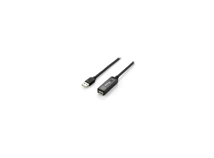 Equip 133311 kabel USB USB 2.0 15 m USB A Czarny