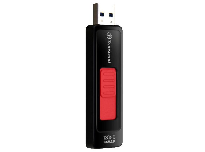 Transcend JetFlash elite JetFlash 760, 128GB pamięć USB USB Typu-A 3.2 Gen 1 (3.1 Gen 1) Czarny, Czerwony