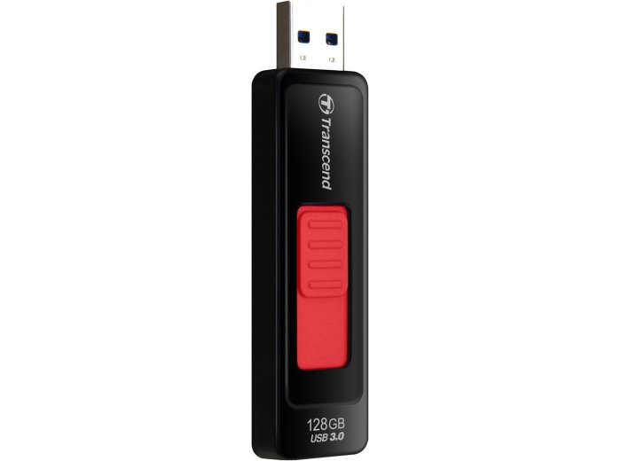 Transcend JetFlash elite JetFlash 760, 128GB pamięć USB USB Typu-A 3.2 Gen 1 (3.1 Gen 1) Czarny, Czerwony